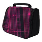 Pink Black Punk Plaid Full Print Travel Pouch (Small)