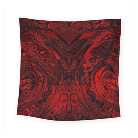 Black Magic Gothic Swirl Square Tapestry (Small) from ArtsNow.com