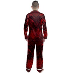 Men s Long Sleeve Satin Pajamas Set 