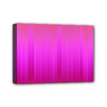 Fuchsia Ombre Color  Mini Canvas 7  x 5  (Stretched)