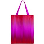 Fuchsia Ombre Color  Zipper Classic Tote Bag