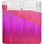 Fuchsia Ombre Color  Duvet Cover Double Side (King Size)