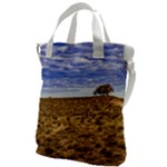 Patagonia Landscape Scene, Santa Cruz - Argentina Canvas Messenger Bag