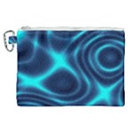 Blue Wave 2 Canvas Cosmetic Bag (XL)