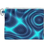 Blue Wave 2 Canvas Cosmetic Bag (XXXL)