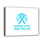 Child Abuse Prevention Support  Canvas 10  x 8  (Stretched)