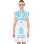 Child Abuse Prevention Support  Adorable in Chiffon Dress