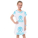 Child Abuse Prevention Support  Kids  Drop Waist Dress