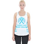 Child Abuse Prevention Support  Piece Up Tank Top