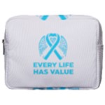 Child Abuse Prevention Support  Make Up Pouch (Large)