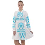 Child Abuse Prevention Support  All Frills Chiffon Dress