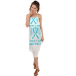 Child Abuse Prevention Support  Waist Tie Cover Up Chiffon Dress
