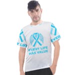 Child Abuse Prevention Support  Men s Sport Top