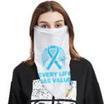 Child Abuse Prevention Support  Face Covering Bandana (Triangle)