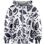 Orchard Leaves Kids  Zipper Hoodie Without Drawstring