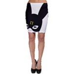 Bunny Girl Mask Bodycon Skirt