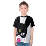 Bunny Girl Mask Kids  Cotton Tee