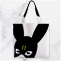 Zipper Grocery Tote Bag 