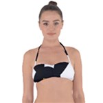 Bunny Girl Mask Halter Bandeau Bikini Top