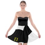 Bunny Girl Mask Strapless Bra Top Dress