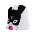 Bunny Girl Mask Drawstring Pouch (XL)