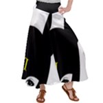 Bunny Girl Mask Satin Palazzo Pants