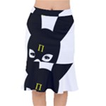 Bunny Girl Mask Short Mermaid Skirt