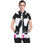 Bunny Girl Mask Women s Puffer Vest