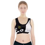 Bunny Girl Mask Sports Bra With Pocket