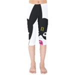 Bunny Girl Mask Kids  Capri Leggings 