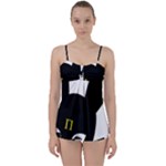 Bunny Girl Mask Babydoll Tankini Set