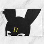 Bunny Girl Mask Canvas Cosmetic Bag (XXL)