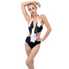 Plunging Cut Out Swimsuit 