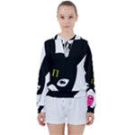 Bunny Girl Mask Women s Tie Up Sweat