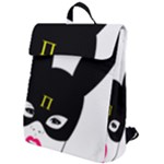 Bunny Girl Mask Flap Top Backpack