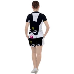 Women s Mesh T-Shirt and Shorts Set 