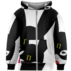 Kids  Zipper Hoodie Without Drawstring 