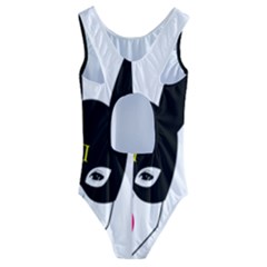 Kids  Cut-Out Back One Piece Swimsuit 