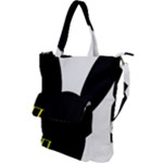 Bunny Girl Mask Shoulder Tote Bag