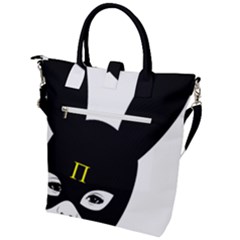 Buckle Top Tote Bag 