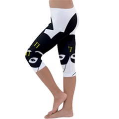 Kids  Lightweight Velour Capri Leggings  