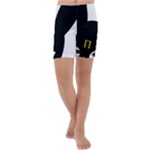 Bunny Girl Mask Kids  Lightweight Velour Capri Yoga Leggings
