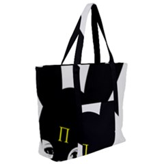 Zip Up Canvas Bag 