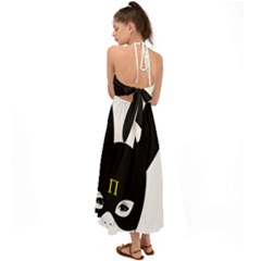 Halter Tie Back Dress  