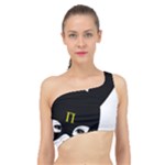 Bunny Girl Mask Spliced Up Bikini Top 