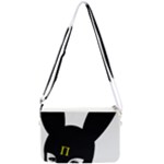 Bunny Girl Mask Double Gusset Crossbody Bag