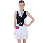 Bunny Girl Mask Women s Sleeveless Polo Tee