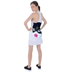 Racer Back Mesh Tank Top 