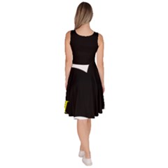 Knee Length Skater Dress With Pockets 
