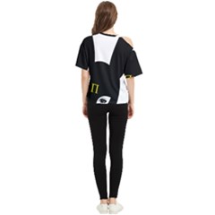 One Shoulder Cut Out T-Shirt 